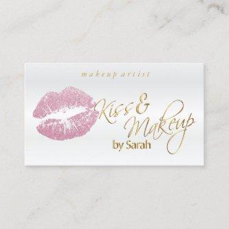 Kiss and Makeup - Pink Glitter