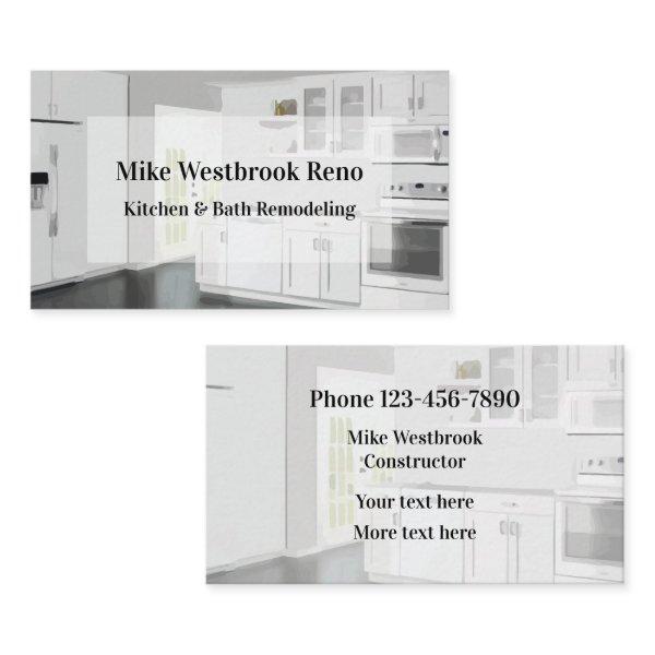 Kitchen And Bath Remodeling Construction
