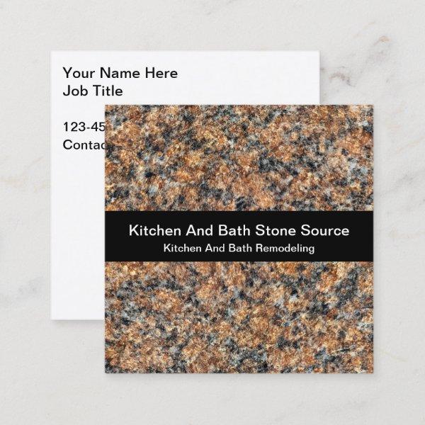 Kitchen And Bath Remodeling Marble  Square