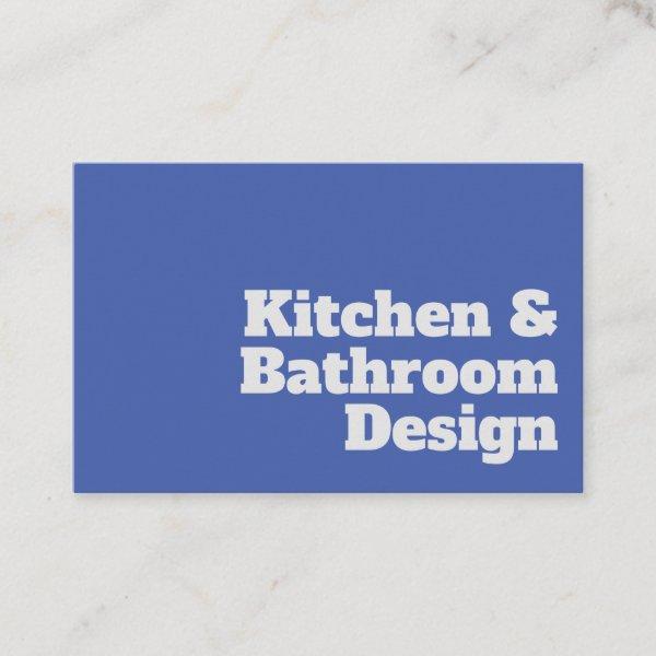 Kitchen and Bathroom Designer
