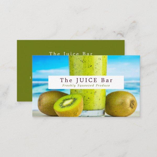 Kiwi Fruit, Juice Bar