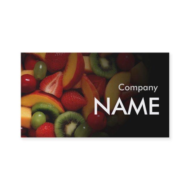 Kiwi Strawberry Fresh Juice Vegetarian Card