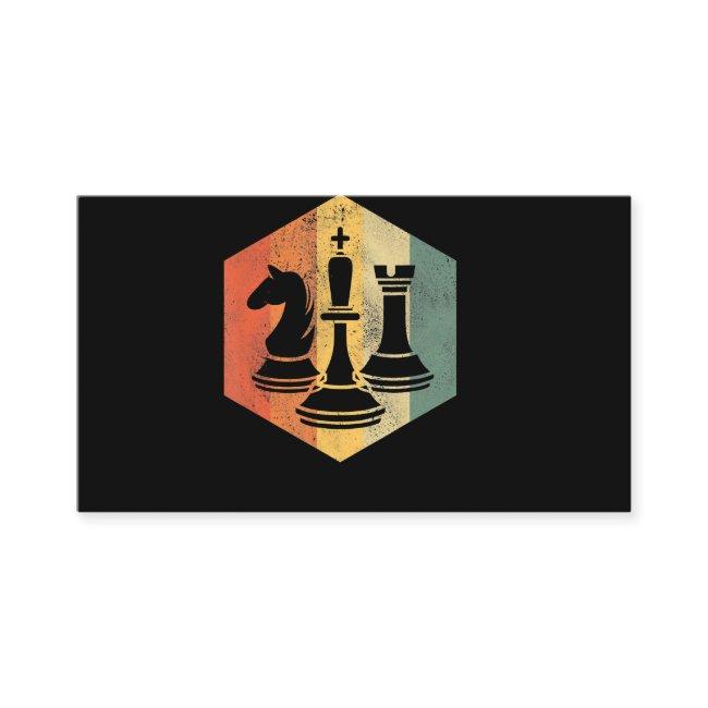 knight king rook chess colorful gift