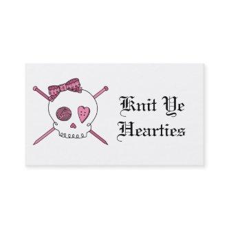 Knit Ye Hearties (Pink)