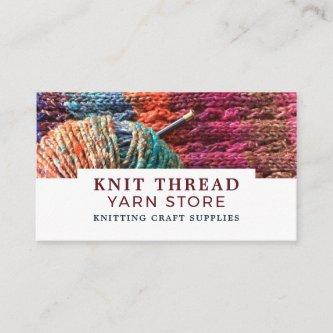 Knitted Material, Knitting Store, Yarn Store