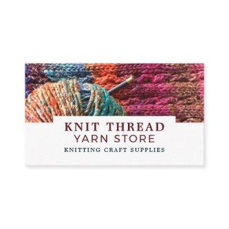 Knitted Material, Knitting Store, Yarn Store