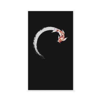 Koi Japanese Enso Circle Carp Fish