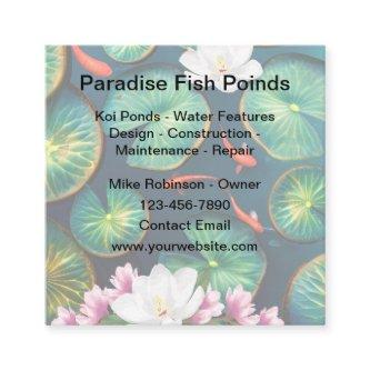 Koi Pond Water Feature Contractor Square