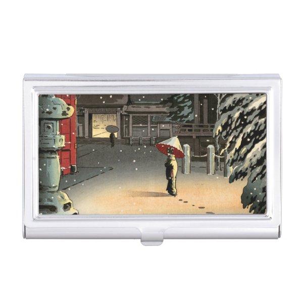 Koitsu - Snow at Nezu Shrine  Case
