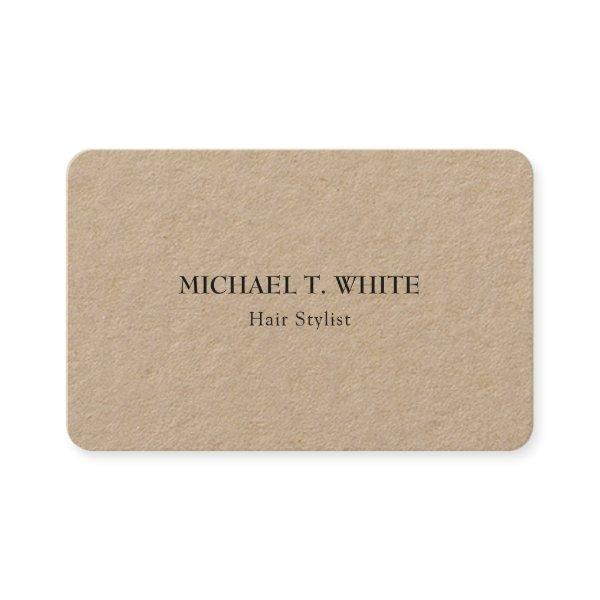 Kraft Classical Minimalist Professional Elegant