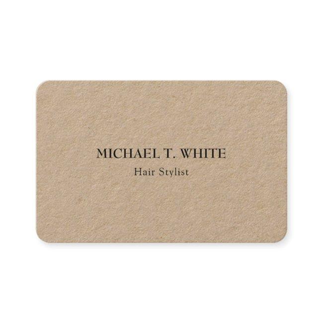 Kraft Classical Minimalist Professional Elegant