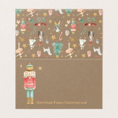 Kraft Everything Nutcracker Christmas Place Card