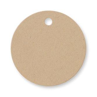 Kraft Paper Blank 2" Circle Tag