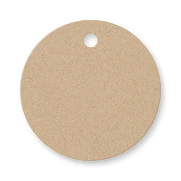 Kraft Paper Blank 2" Circle Tag