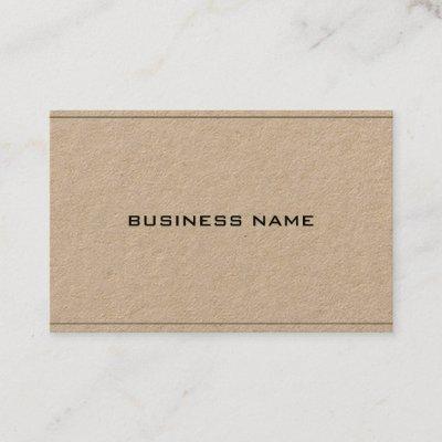 Kraft Paper Real Sophisticated Modern Company