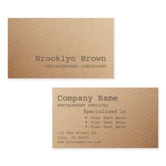 Kraft Paper Simple Rustic Minimalist Vintage