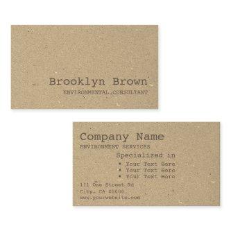 Kraft Paper Simple Rustic Minimalist Vintage
