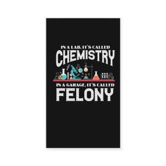 Lab Chemistry Teacher Garage Felony Crime Chemist