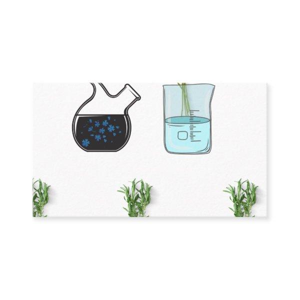 Lab Glassware and Flowers 2022