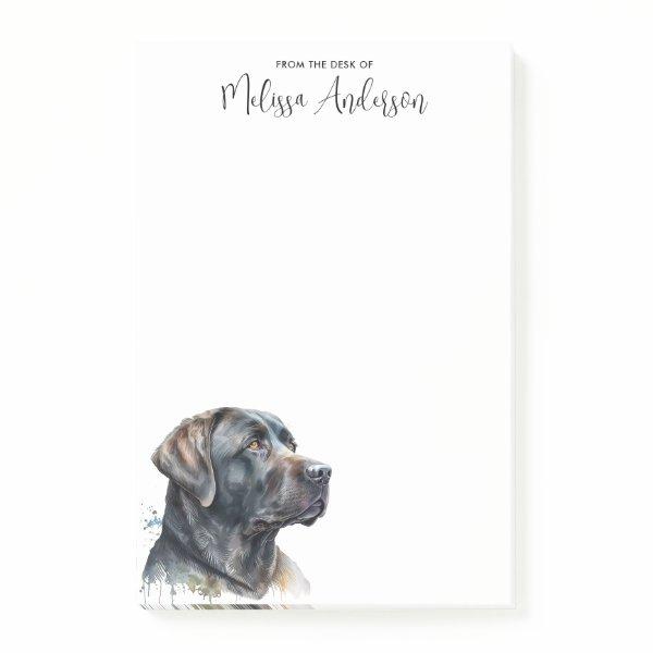 Labrador Retriever Personalized Lab Dog Lover Post-it Notes