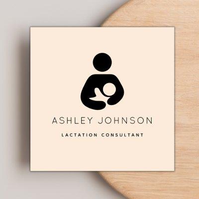 Lactation Consultant Breastfeeding Expert Cream Square