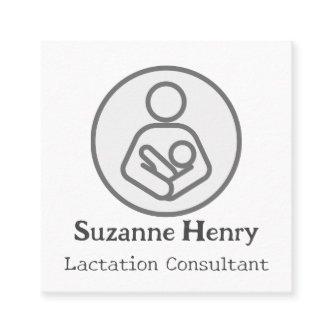 Lactation Consultant Breastfeeding Leche Baby Square