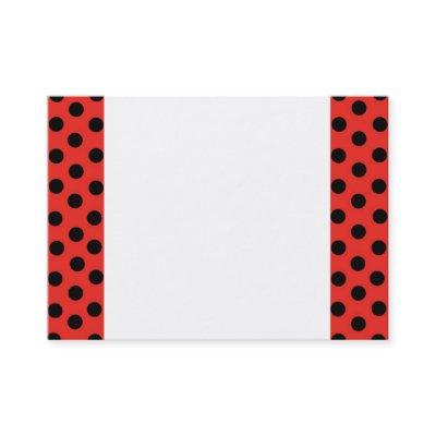 Lady Bug Polka Dots