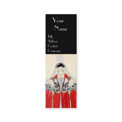LADY IN RED FASHION COSTUME DESIGNER MAKEUP ARTIST MINI