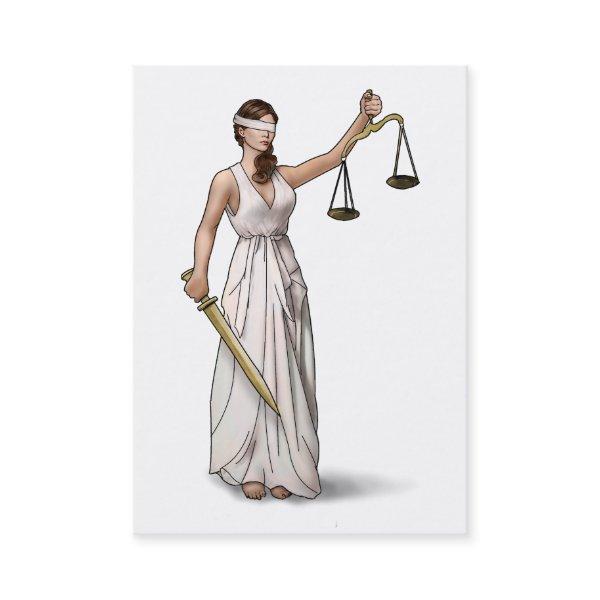 Lady Justice Illustration