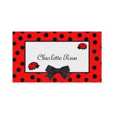 Ladybugs & Polka Dots Mommy Card