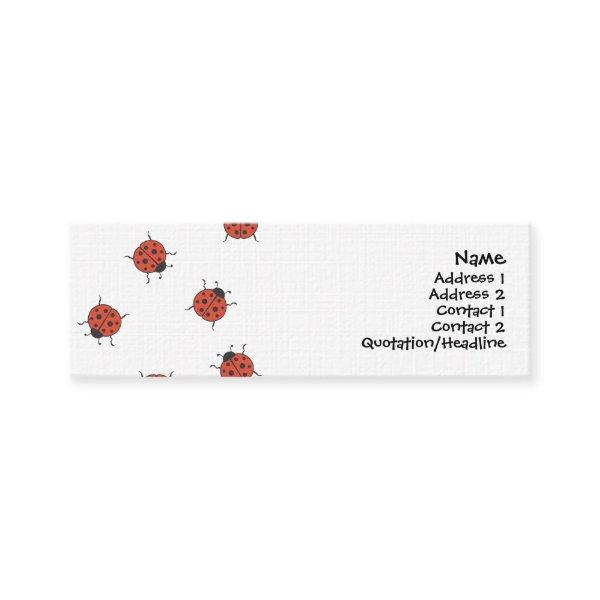 Ladybugz Pattern Mini