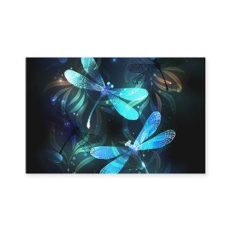 Lake Glowing Dragonflies