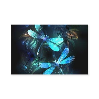 Lake Glowing Dragonflies