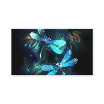 Lake Glowing Dragonflies