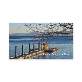 Lake Tahoe Pier at Sunset