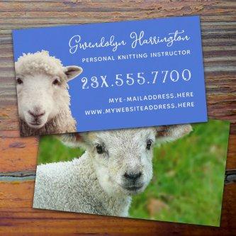 Lamb Sheep Knitting Instructor