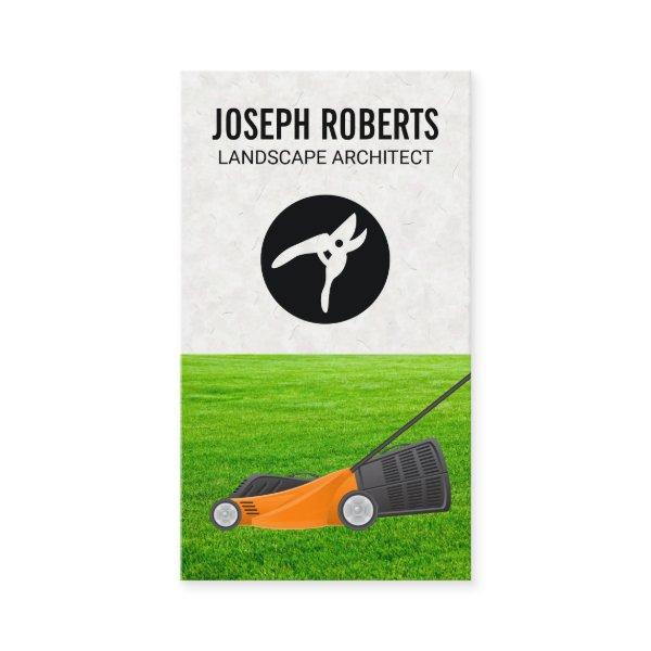 Landscape Architect | Lawn Mower | Hedge Trimmers