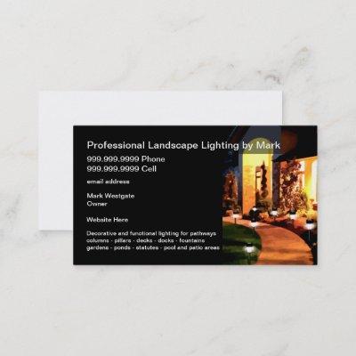 Landscape Lighting Services