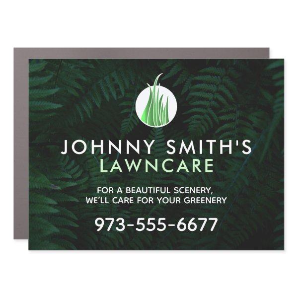 Landscaping Car Magnet
