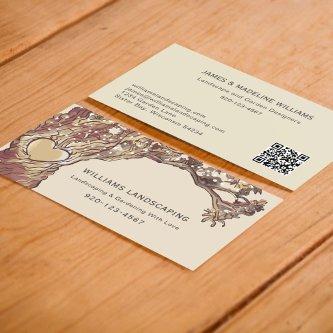 Landscaping Gardening Tree QR Code