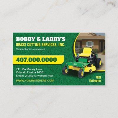 Landscaping Lawn Care Grass Cutting