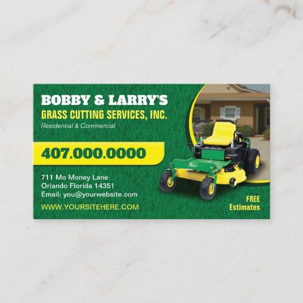 Landscaping Lawn Care Grass Cutting