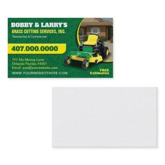 Landscaping Lawn Care Mower  Template