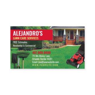 Landscaping Lawn Care Mower  Template