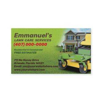 Landscaping Lawn Care Mower  Template