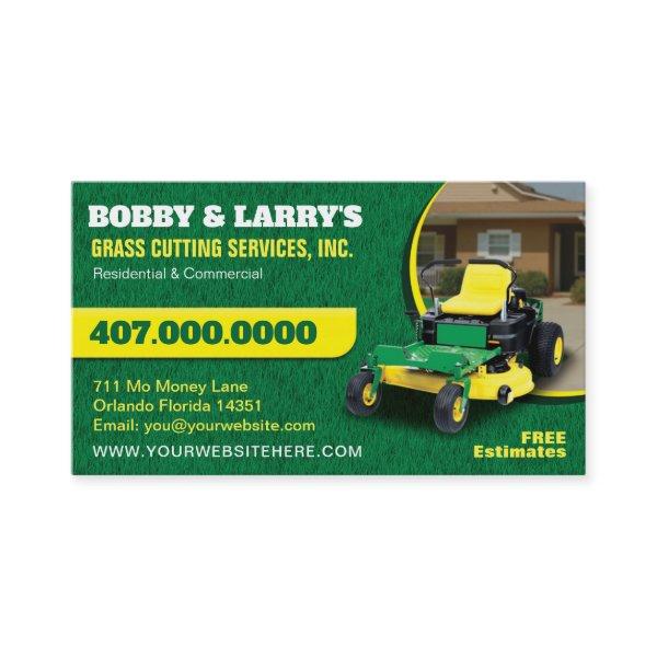 Landscaping Lawn Care Mower  Template