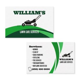 Landscaping Lawn Care Mower Template