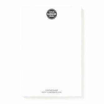 Large Custom Logo Business Post-it Notes