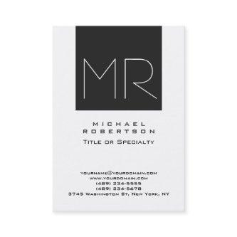 Large Modern Monogram Professional