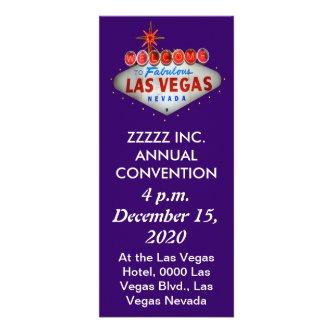 Las Vegas Convention / Event Flyers Rack Card